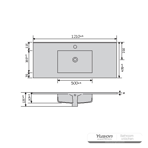 YS27295-120 Керамическая раковина для шкафа, раковина для умывальника, раковина для унитаза;