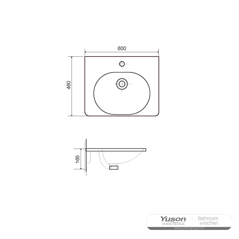 YS27308-60 Керамическая раковина для шкафа, раковина для умывальника, раковина для унитаза;