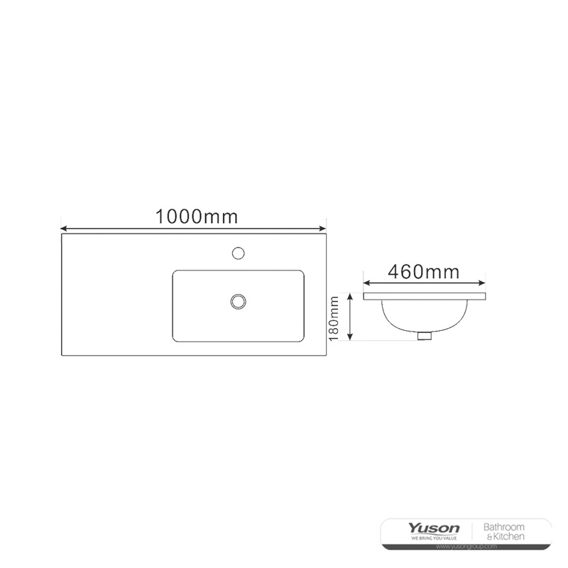 YS27310-100R Керамическая раковина для шкафа, раковина для умывальника, раковина для унитаза;