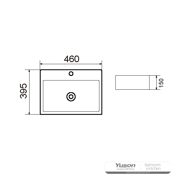 YS28299	Ceramic above counter basin, artistic basin, ceramic sink;