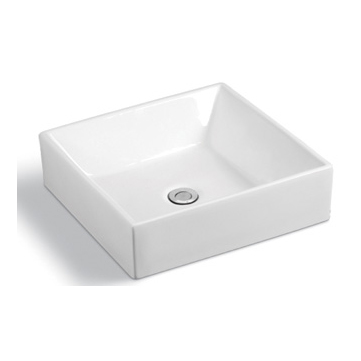 YS28305	Ceramic above counter basin, artistic basin, ceramic sink;