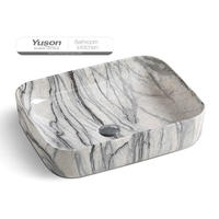 ys28434-ma1 керамическая серия камня над раковиной, художественная раковина, керамическая раковина;