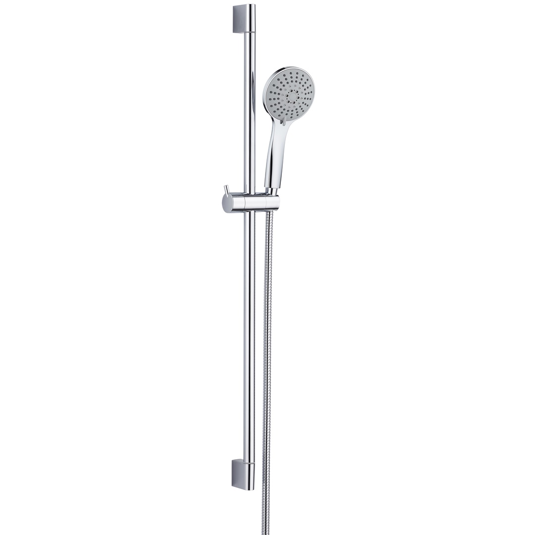 YS33212B Sliding Rail Shower Set, 5-Function Hand Shower, Sliding Shower Rail, 1.5m Stainless Steel Shower Hose