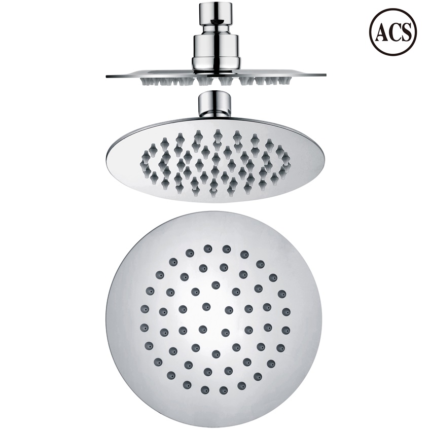 YS78601-6	SUS304 ultra-thin 2mm  shower head, rain shower head;