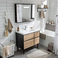 ys54115-м2 мебель для ванной, зеркальный шкаф, туалетный столик