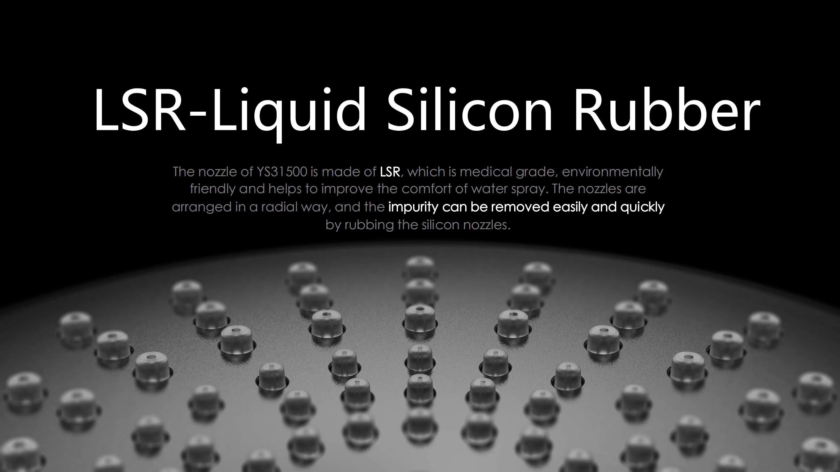 New Liquid Silicon Rubber Shower 