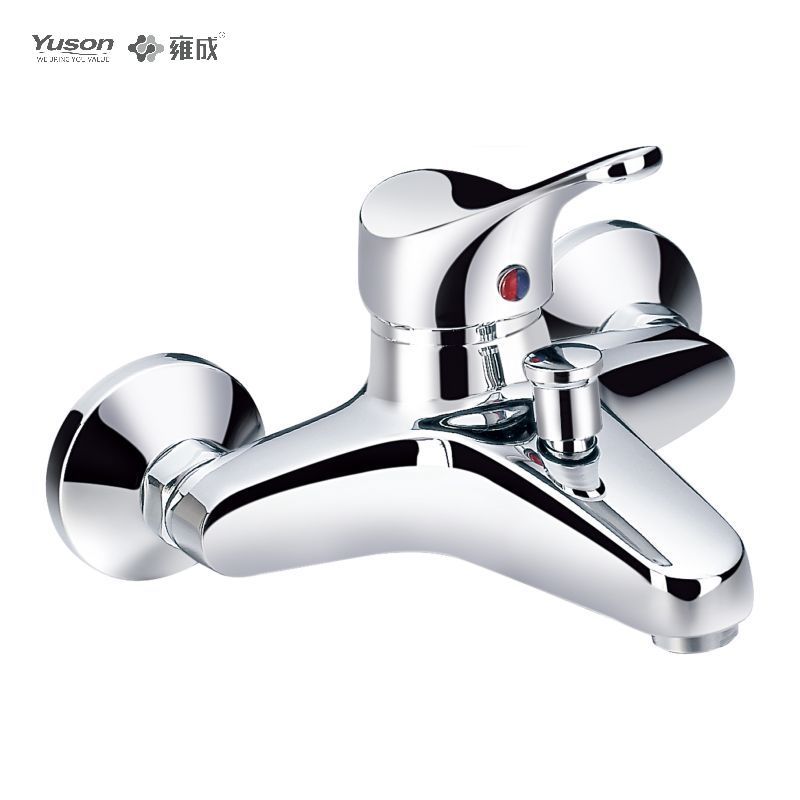 4134-10	Brass Faucet DVGW Certified Single Lever hot/cold water wall-mounted bathtub mixer