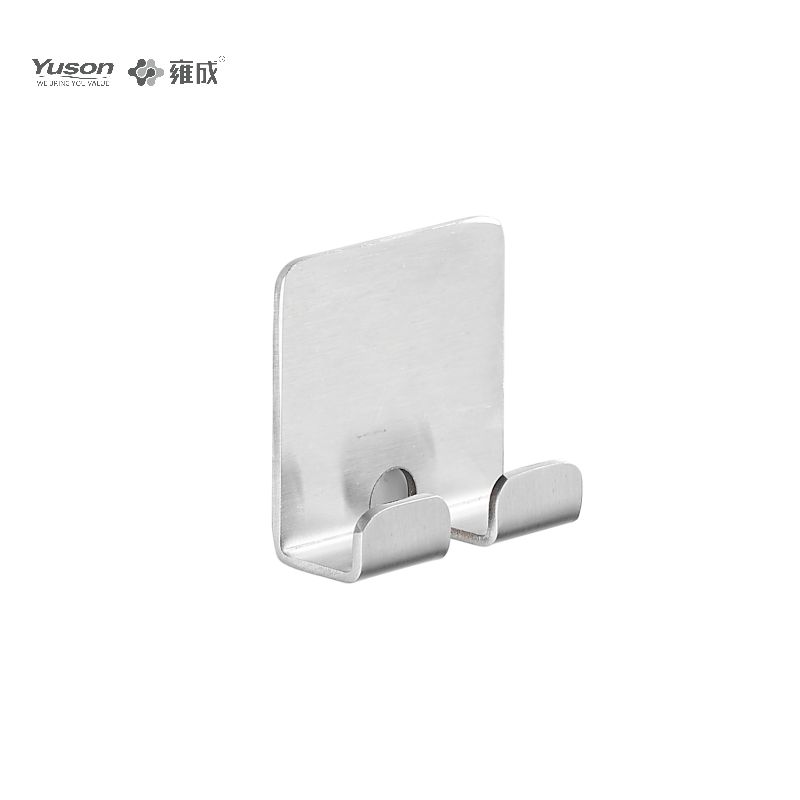 12588 Sleek Bathroom accessories, Robe hook, Zinc/Brass/SUS robe hook, wall- mounted(Series 12500)