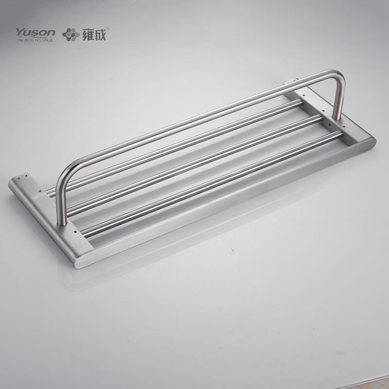 12662 Sleek Bathroom accessories, Towel shelves, Towel rack, Zinc/Brass/SUS Towel holder, wall- mounted(Series 12600)