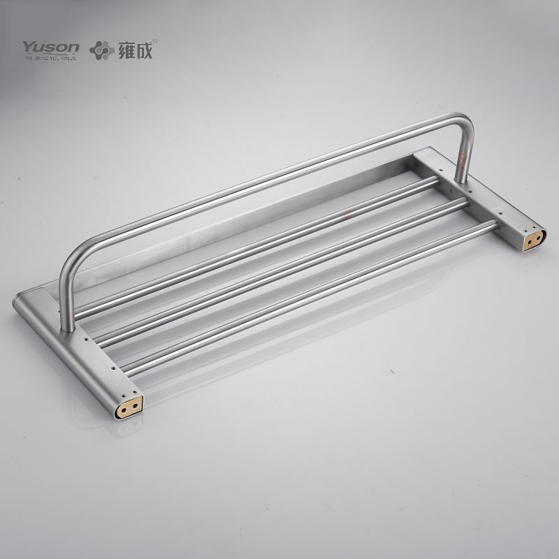 12662 Sleek Bathroom accessories, Towel shelves, Towel rack, Zinc/Brass/SUS Towel holder, wall- mounted(Series 12600)