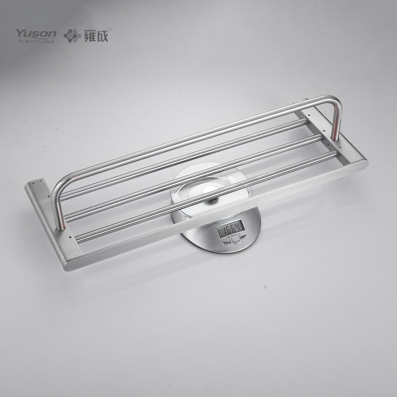 12662 Sleek Bathroom accessories, Towel shelves, Towel rack, Zinc/Brass/SUS Towel holder, wall- mounted(Series 12600)