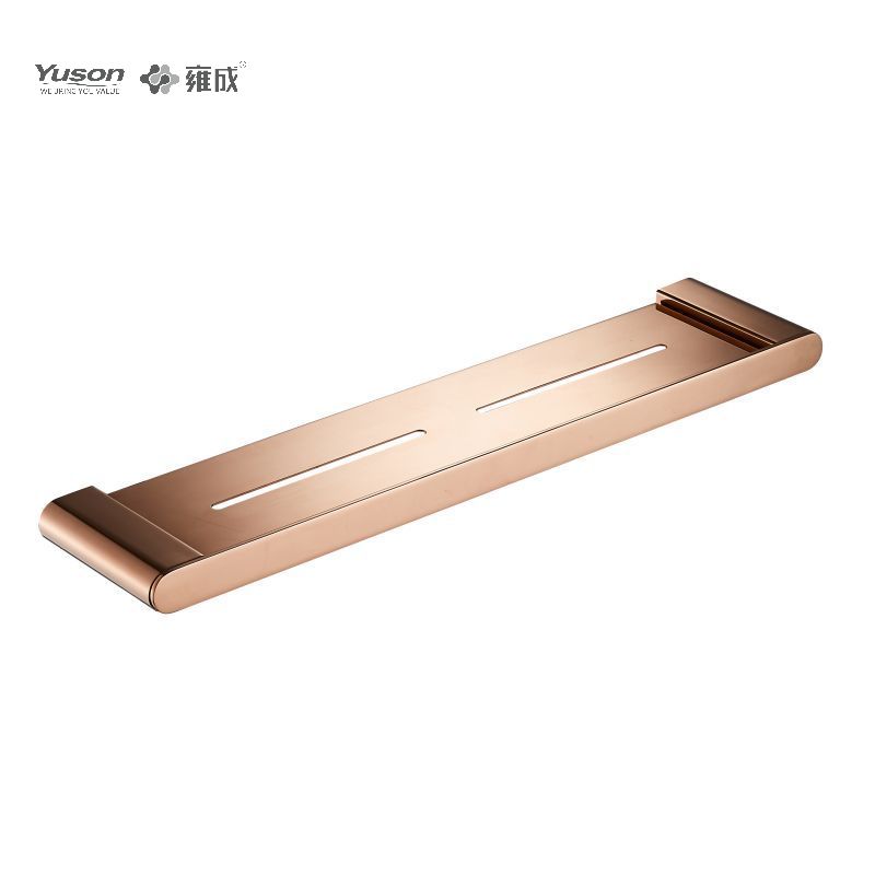 12687 Sleek Bathroom accessories, Storage shelf, Zinc/Brass/SUS shelf, wall- mounted(Series 12600)