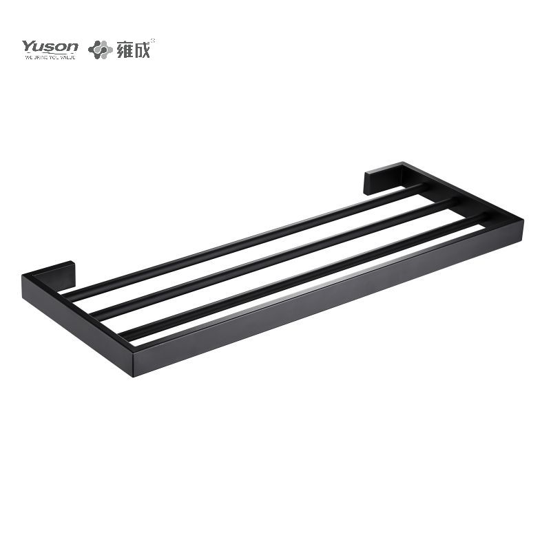 12762 Sleek Bathroom accessories, Towel shelves, Towel rack, Zinc/Brass/SUS Towel holder, wall- mounted(Series 12700)