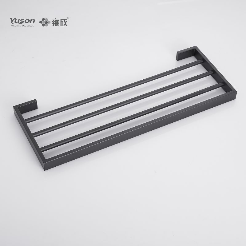 12762 Sleek Bathroom accessories, Towel shelves, Towel rack, Zinc/Brass/SUS Towel holder, wall- mounted(Series 12700)