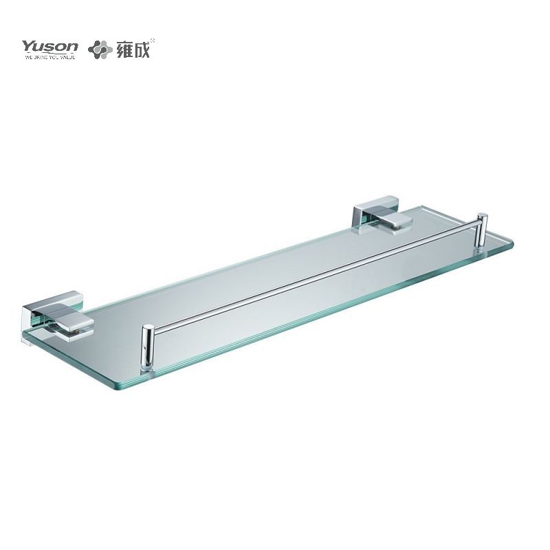 13487 Sleek Bathroom accessories, Towel shelves, Storage shelf, Glass shelf, Tempered Glass, wall- mounted(Series 13400)