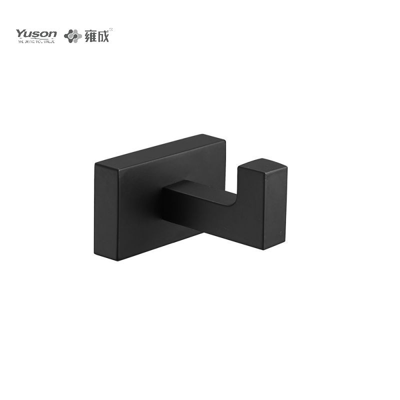 13488 Sleek Bathroom accessories, Robe hook, Zinc/Brass/SUS robe hook, wall- mounted(Series 13400)