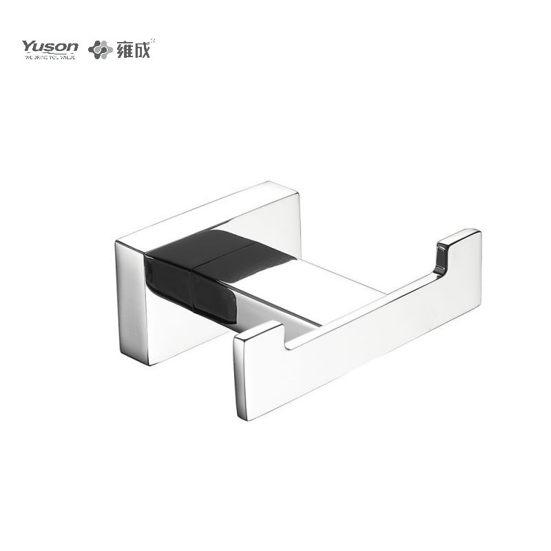 13488B Sleek Bathroom accessories, Robe hook, Zinc/Brass/SUS robe hook, wall- mounted(Series 13400)