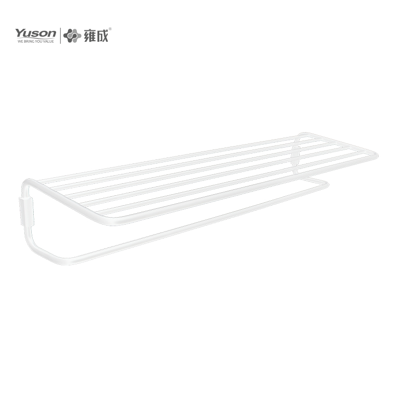 25362 Sleek Bathroom accessories, Towel shelves, Towel rack, Zinc/Brass/SUS Towel holder, wall- mounted(Series 25300)