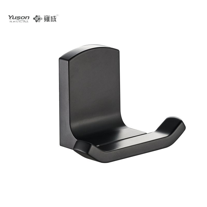 25588 Sleek Bathroom accessories, Robe hook, Zinc/Brass/SUS robe hook, wall- mounted(Series 25500)