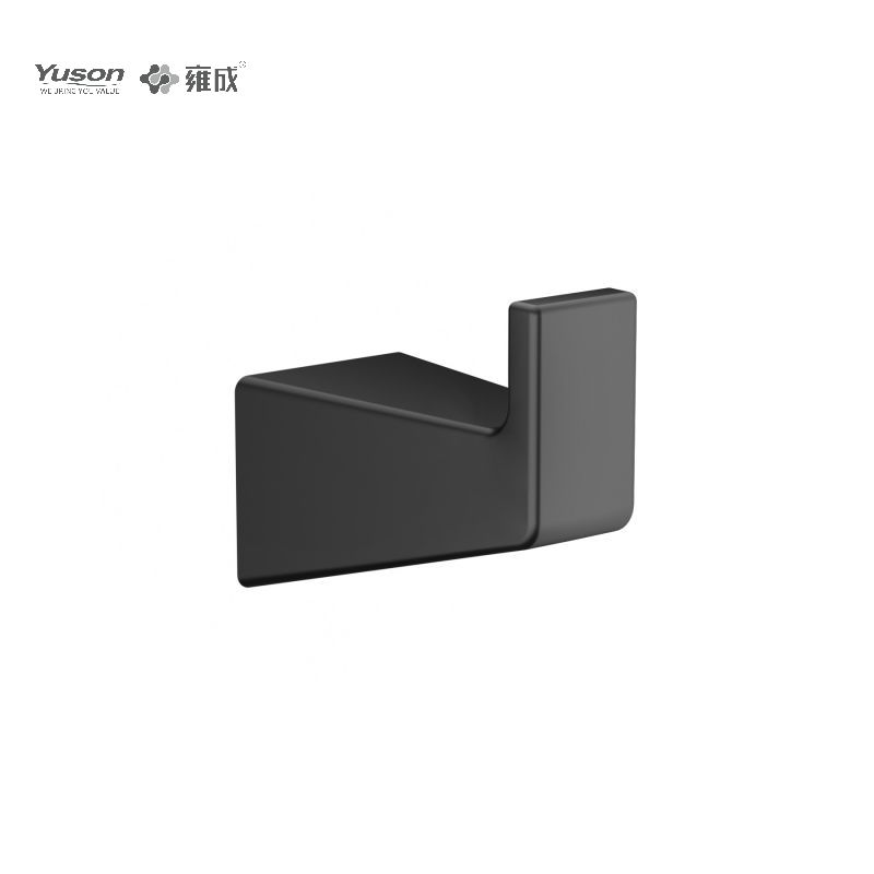 25888 Sleek Bathroom accessories, Robe hook, Zinc/Brass/SUS robe hook, wall- mounted(Series 25800)