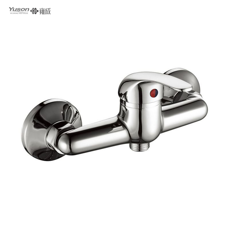 3131-20	brass faucet single lever hot/cold water wall-mounted shower mixer