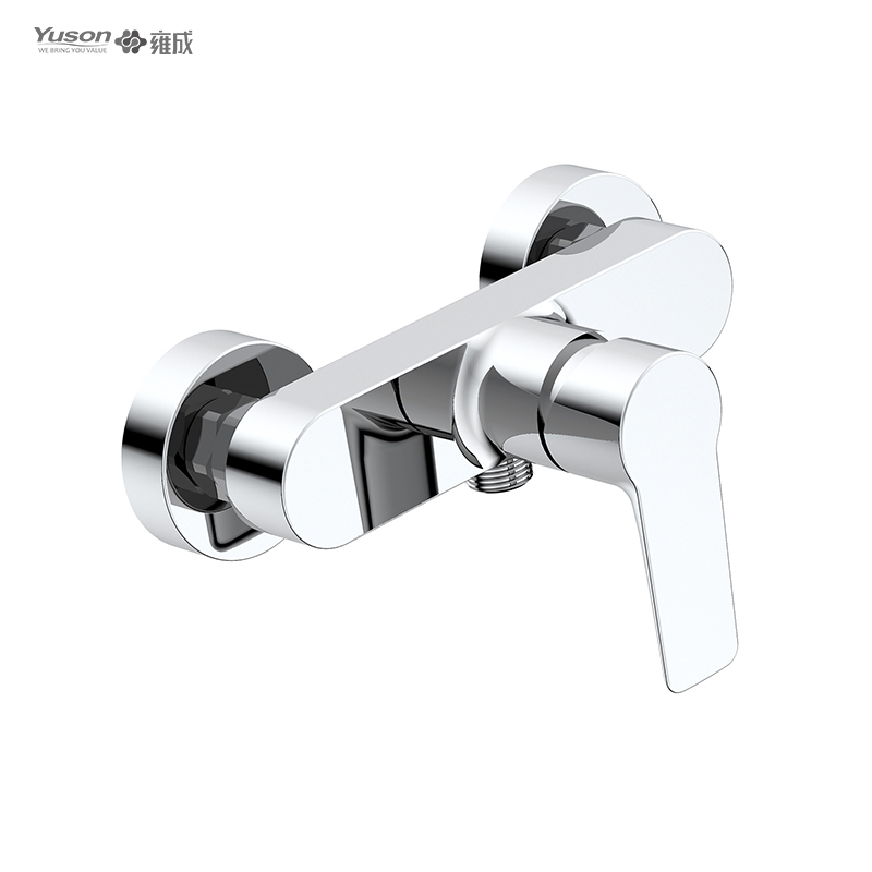 3187-20 DVGW certified, brass faucet single lever hot/cold water wall-mounted shower mixer	