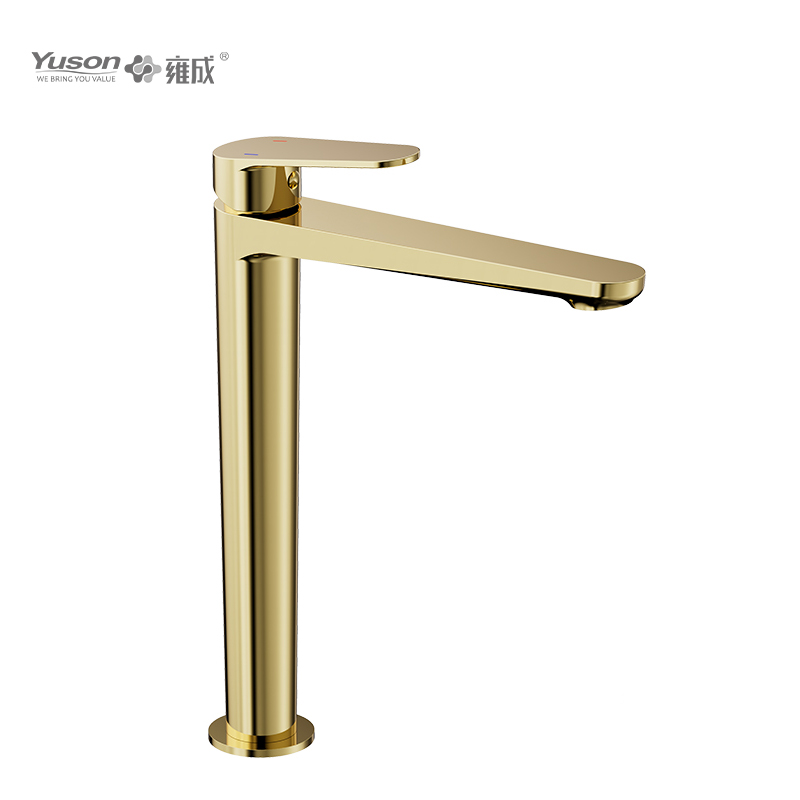 2027-31 Brass Faucet Single Lever deck-mounted hot&cold water high basin mixer 