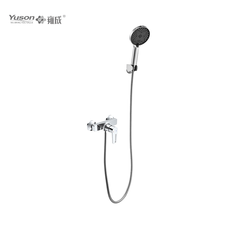 3327-20K1 Brass wall-mounted single lever hot&cold water shower mixer with showerhead