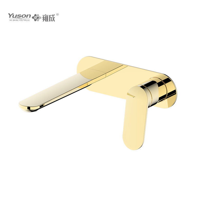 2069-33 Brass Faucet Single Lever wall-mounted concealed hot&cold water basin mixer 