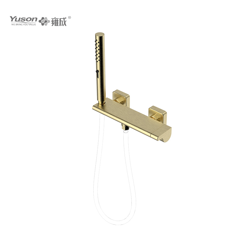 2093-20K3 Brass wall-mounted single lever hot&cold water shower mixer with showerhead