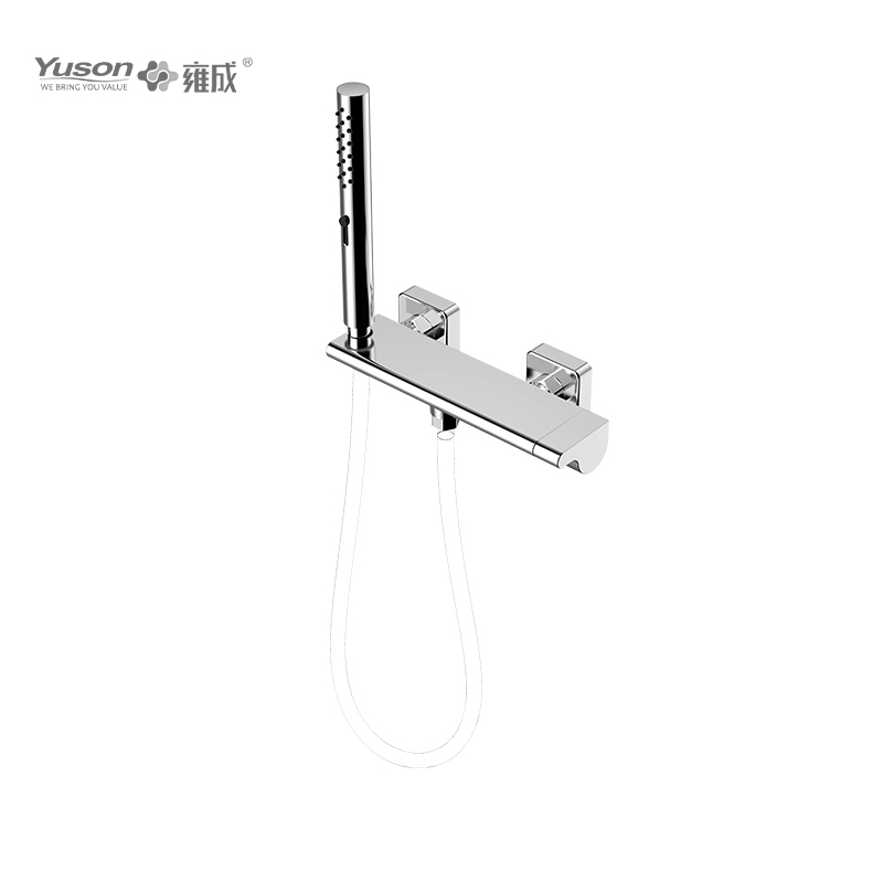 2093-20K3 Brass wall-mounted single lever hot&cold water shower mixer with showerhead